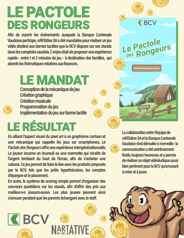 Le Pactole BCV